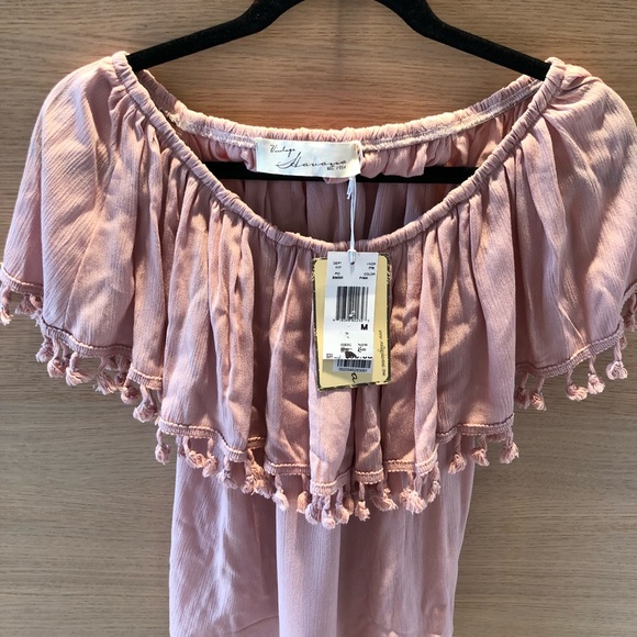 Vintage Havana off the shoulder top - Picture 3 of 3